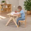 2-in-1 Kindermaltisch und Maltafel mit Papierrolle, Produktbild-Vorschau 3