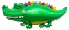 Ballon en forme d'animal, crocodile, vert, 100x55 cm – Voir les images du produit 1