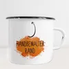 Huuraa Emaille Tasse Ostsee Geschenk Kaffeebecher Vintage Produktbild-Vorschau 3
