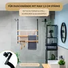 eluno wieszak na ręczniki do szklanej ściany prysznica z 3 Podgląd zdjęcia produktu 6