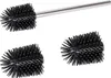 WENKO Ersatzbürsten Set für WC-Garnituren Silikon, Produktbild-Vorschau 1