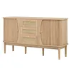 Mueble aparador STILVORA, estilo ratán, con puertas Vista previa de la imagen del producto 11