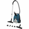 A vacuum cleaner and its accessories are displayed against a white background. Podgląd zdjęcia produktu