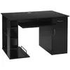 HOMCOM Bureau informatique table d'ordinateur multimédia Voir les images du produit 1