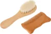 2 Stück/Set Baby-Haarbürste Kamm Natürliche Produktbild-Vorschau 1