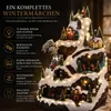 Miniatúrna lyžiarska zjazdovka Luville Christmas village - Náhľad obrázku produktu 2