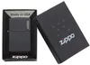 Feuerzeuge ZIPPO BLACK MATTE LOGO 60001203 Produktbild-Vorschau 6