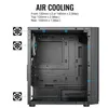 AeroCool Geh Midi Hexform-G v2  MicroATX/MiniITX (B) Podgląd zdjęcia produktu 3