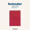 Terminplaner Lederlook 2027 Rot Produktbild-Vorschau 2
