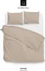 Satineer beddengoed, 135 cm, kleur: boszand Productafbeelding-voorbeeld 3