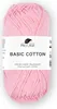 A ball of pink yarn on a white background. Produktbild-Vorschau
