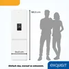 Exquisit Kühl-Gefrierkombination KGC265-70-NF-WS-040C weiss Produktbild-Vorschau 6