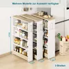 Mobile da nicchia snello su rotelle, larghezza 20 cm. Anteprima dell’immagine prodotto 6