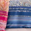 Bassetti Mako-Satin Bettwäsche 135x200 Noto B2 Blue Paisley Produktbild-Vorschau 5