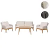 Gartengarnitur HWC-H56b, Lounge-Set Gartenlounge Sofa Produktbild-Vorschau 8