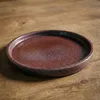 Provencelia Keramik Untersetzer Base r Lila, Ø34 x H5 cm, Produktbild-Vorschau 1