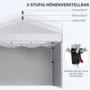 Outsunny Faltpavillon 2,97 x 2,97 m, Pavillon mit Produktbild-Vorschau 6