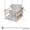 MAMOI Detská hojdačka 3 v 1 s bezpečnostným pásom, výškovo Náhľad obrázku produktu 3