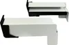 Aluminium Fensterbank weiß, Ausladung: 110 mm, Rasterlänge: Produktbild-Vorschau 2