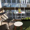 Relaxdays Balkon Hängetisch, klappbar, 3-Fach Produktbild-Vorschau 2