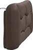 CLORIS Kopfteil-Kissen Braun 140 cm Kunstleder - Kopfteile Produktbild-Vorschau 6