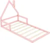 Kinderbett mit Lattenrost, 90x200 cm, Hausbett, Bodenbett, Produktbild-Vorschau 5