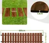 Floranica Gartenweg aus 100% Holz, 30 cm x 6 m, Braun, Produktbild-Vorschau 2