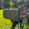 UNUS Fahrradkiste Fahrradkorb hinten mit Picknickdecke und Produktbild-Vorschau 5
