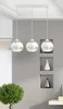 LUXOLAR Led Pendelleuchte 3 flammig - Deckenleuchte Weiß Produktbild-Vorschau 2
