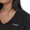 Dkny Mini šaty s krátkým rukávem Black M Dámské černé M Náhled obrázku produktu 4