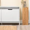 SoBuy Schuhbank mit Sitzfläche Schuhregal Schmal Produktbild-Vorschau 8
