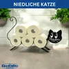 DanDiBo Distributeur de papier toilette Chat debout Voir les images du produit 3