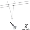 Paulmann Seil-Leuchte, Halogen, max.1x50W, Comet Produktbild-Vorschau 2
