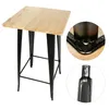 Table haute 110x60x60cm table de bistrot table de jardin Voir les images du produit 6