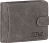 RFID echt Leder Portemonnaie Geldbörse Geldbeutel Herren Produktbild-Vorschau 1