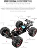 XLF X03A MAX Bezszczotkowy ulepszony RTR 1:10 2.4G 4WD Podgląd zdjęcia produktu 8