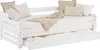 Homestyle4u Denní rozkládací postel 90x200 cm s podnoží Náhled obrázku produktu 22