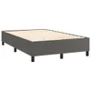 vidaXL Boxspringbettgestell Grau 120x200 cm Kunstleder Produktbild-Vorschau 3