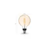 Philips Hue White E27 Filament Globe G125 550lm Produktbild-Vorschau 8