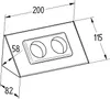 THEBO 2-fach Schuko Steckdosenelement E 3900/ST2 aus Produktbild-Vorschau 2