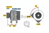 BOSCH 0 986 080 400 Lichtmaschine Generator LiMa 150A 14V Produktbild-Vorschau 4