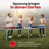 Premium Beerpong Tisch Klappbar in Schwarz/Weiß – Produktbild-Vorschau 6