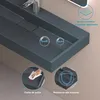 doporro Lavabo da Appoggio Bagno Sospeso Lavandino Anteprima dell’immagine prodotto 5