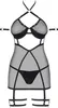 Obsessive - 858 - CHE - 1 Chermise schwarz - L/XL Produktbild-Vorschau 5