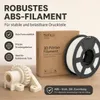 SUNLU 3D Drucker Filament ABS 1,75 mm Cremeweiß/White, 1 kg Produktbild-Vorschau 7
