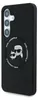 A black phone case with a Karl Lagerfeld logo and design. Produktbild-Vorschau
