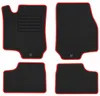 Fußmatten-Set für Opel Astra G, 1998-2005, 4-teilig, Schwarz Produktbild-Vorschau
