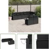 The Living Store 8-tlg. Garten-Sofagarnitur mit Kissen Produktbild-Vorschau 1
