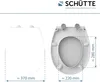 SCHÜTTE WC-Sitz passend für Geberit VIRTO, Ideal Standard Produktbild-Vorschau 7