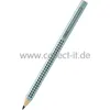A single silver pencil with black dots for grip is shown diagonally against a white background. Text is visible on the pencil and as a watermark. Podgląd zdjęcia produktu